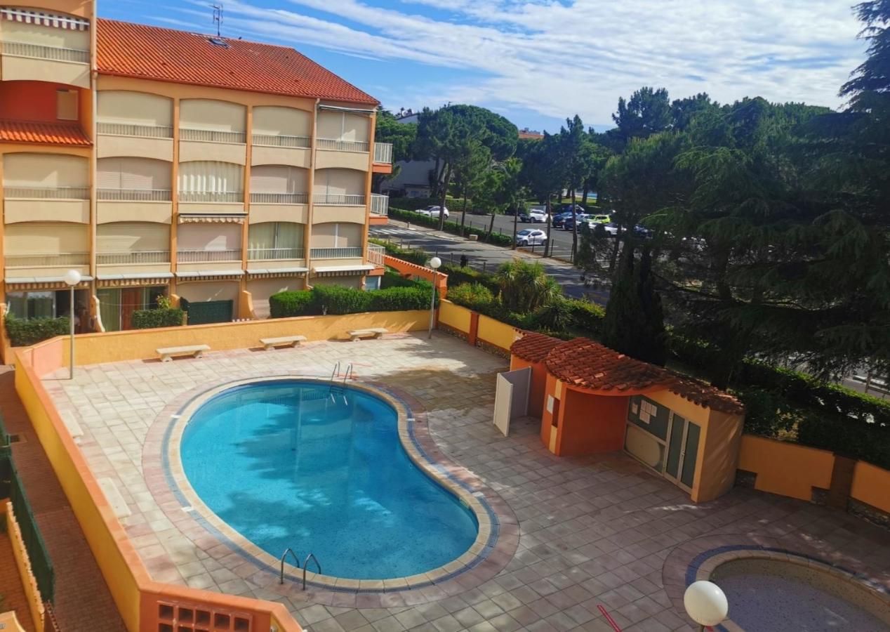 Residence Le Lagon Avec Piscine Ouverte - En Bord De Mer Et Proche Des Commerces - Climatisation - 2 Chambres -Terrasse - Vue Montagne Argelès-sur-Mer Exteriér fotografie